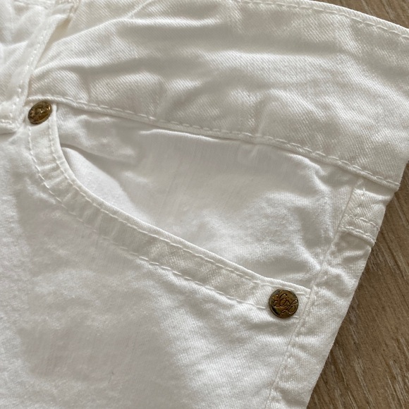 Zara White Slim Fit Pants - Picture 6 of 9
